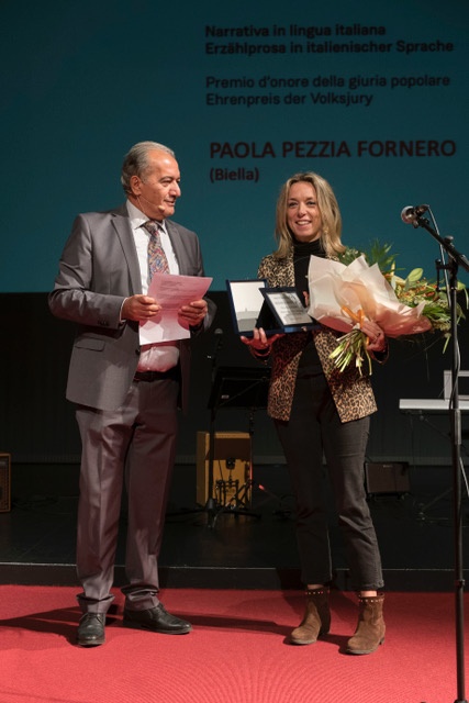 Paola Pezzia Fornero al Premio Merano Europa